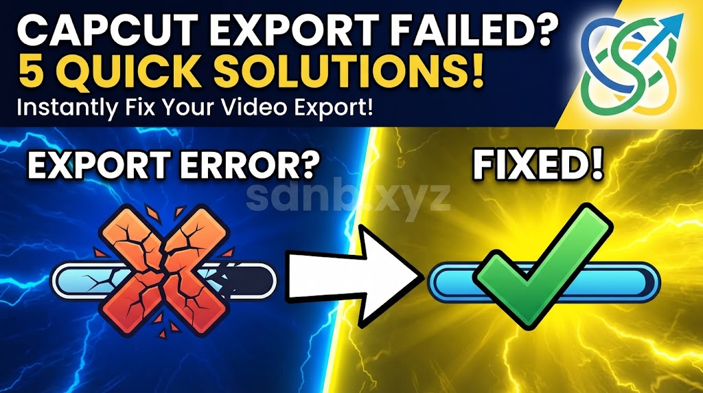 How to Fix CapCut Exporting Error